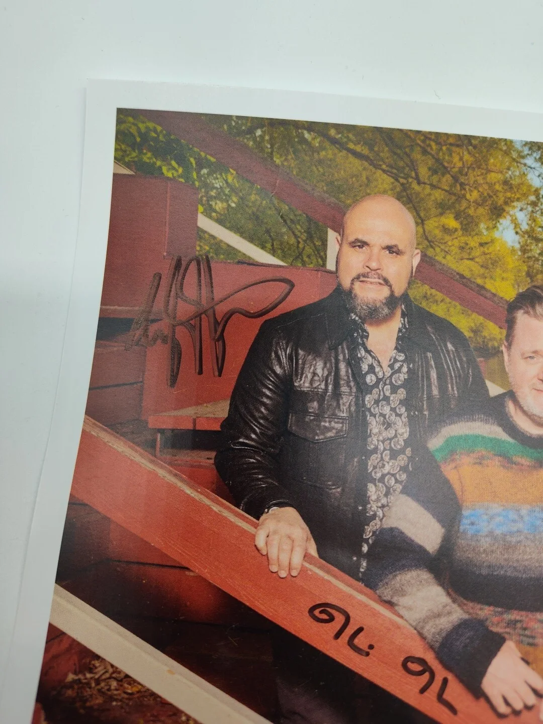 Barenaked Ladies Band Signed Autographed 8x10 Robertson Creeggan Stewart Hearn, изображение 2