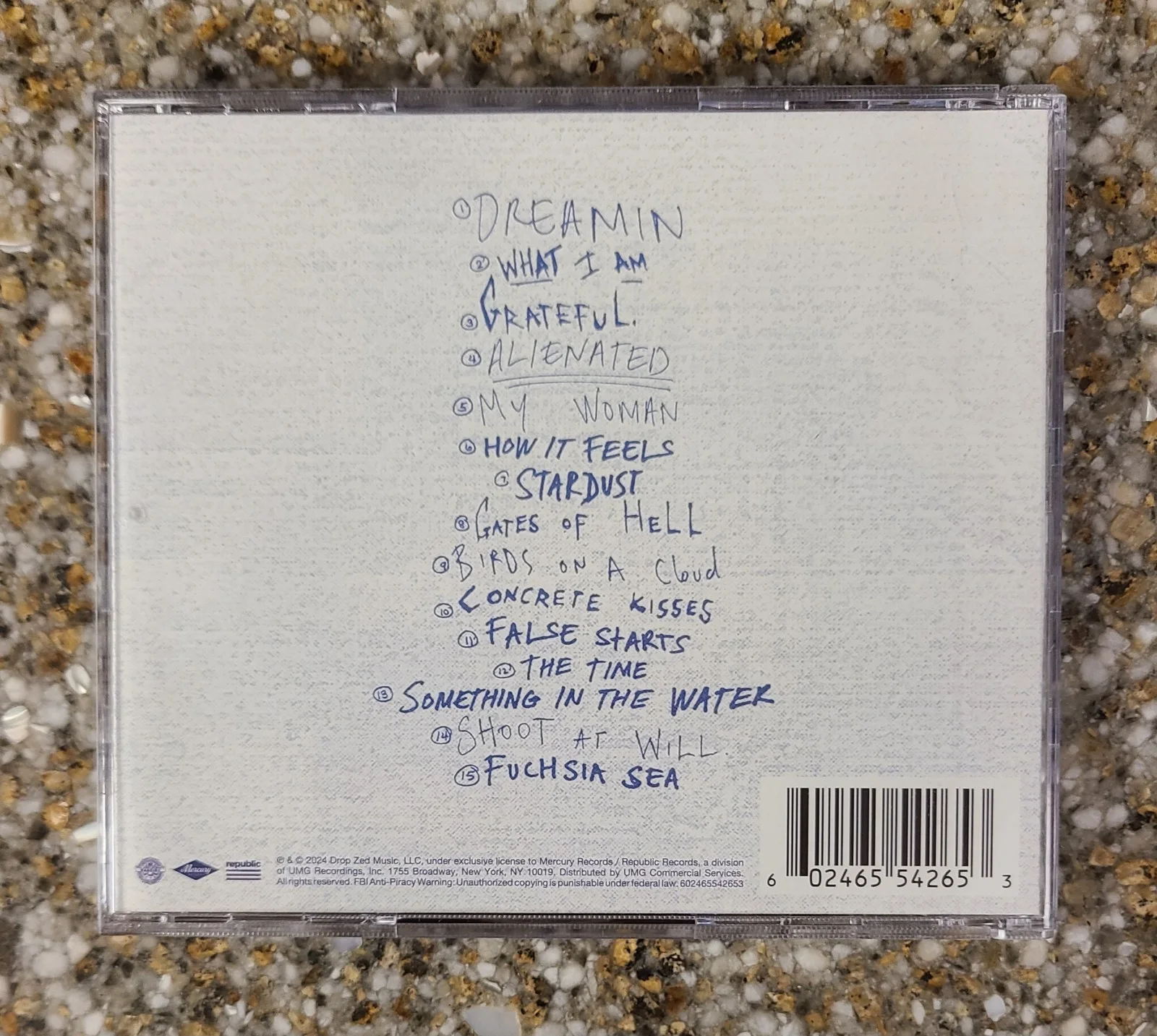 Zayn Malik Room Under The Stairs CD SIGNED Insert - One Direction ., image 3