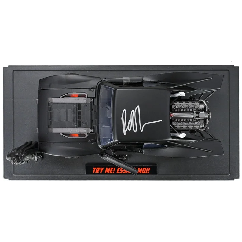Robert Pattinson — Robert Pattinson Autographed Jada 2022 The Batman 1:18 Scale Die-Cast Batmobile, image 3