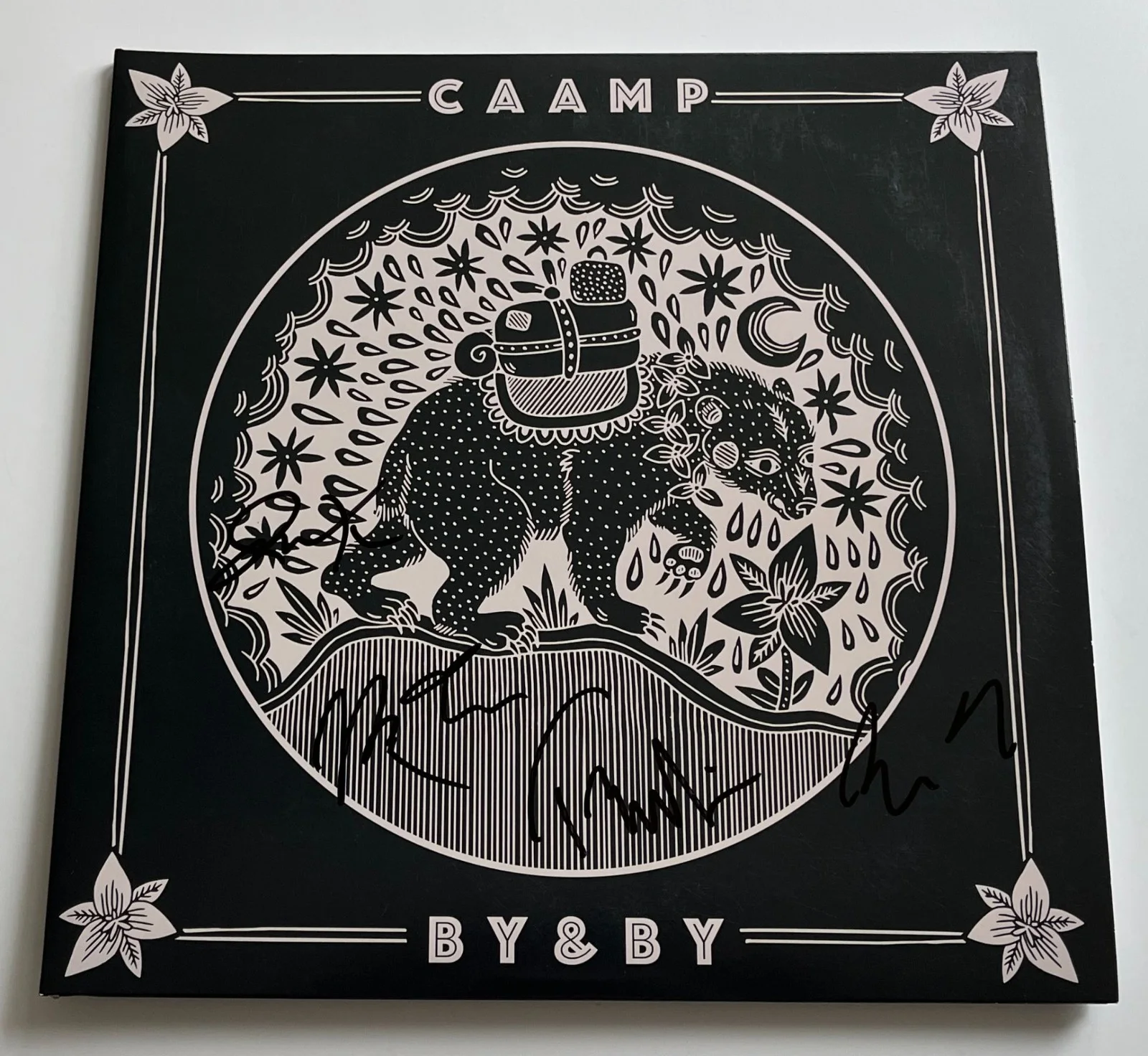 CAAMP BAND SIGNED AUTOGRAPH BY & BY VINYL ALBUM LP TAYLOR MEIER +4 w/EXACT PROOF, изображение 2