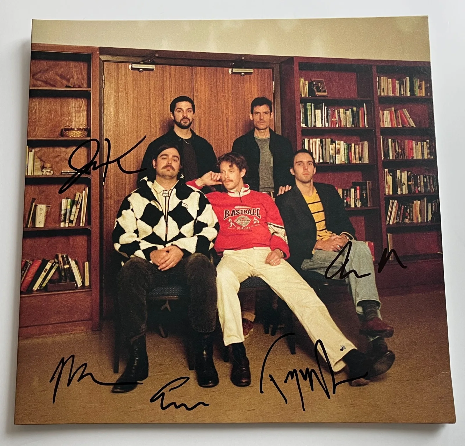 CAAMP SIGNED AUTOGRAPH COPPER CHANGES COLOR VINYL TAYLOR MEIER +4 w/EXACT PROOF, image 2