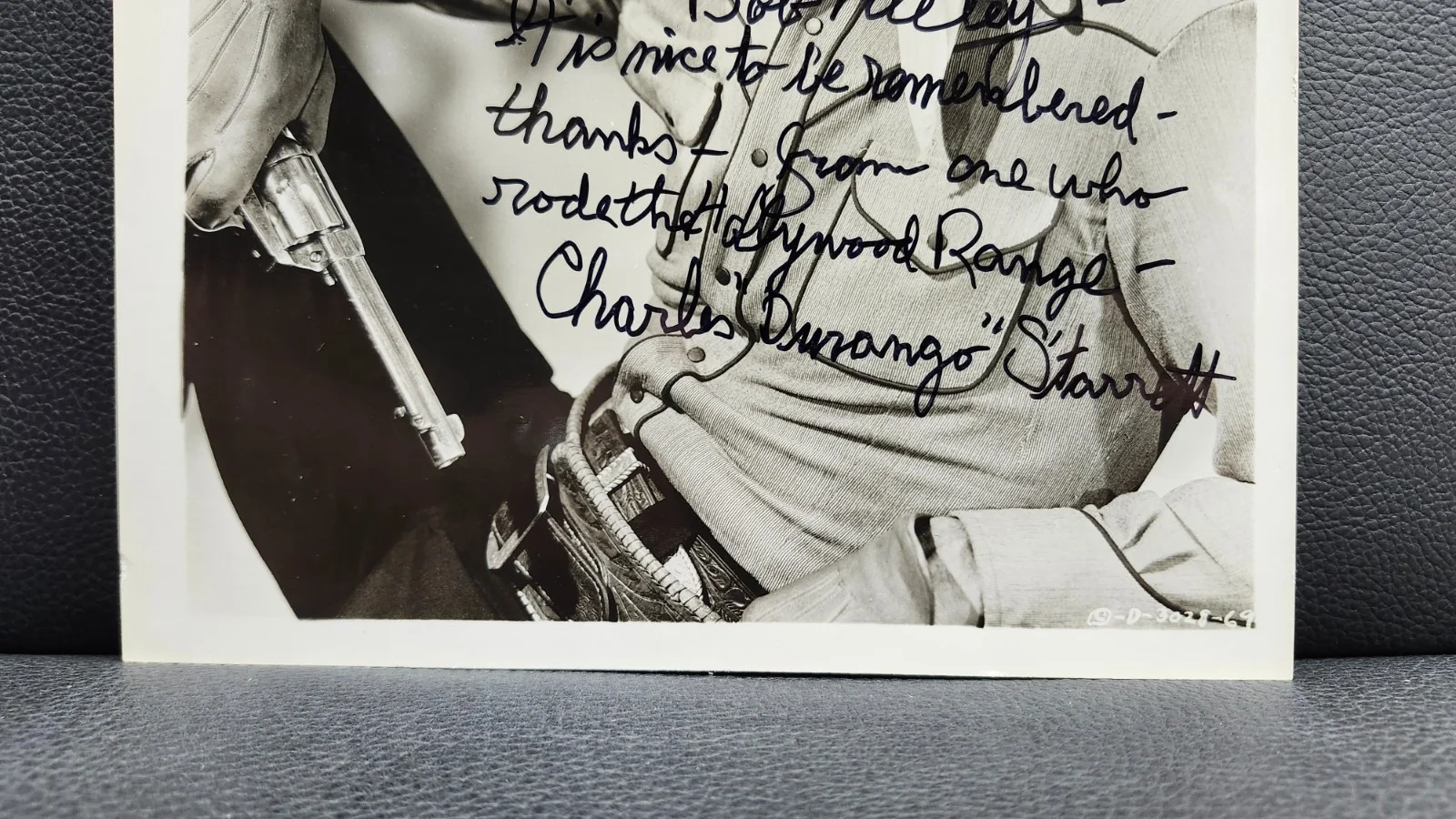 Charles Starrett — Charles Starrett signed - JSA - (J87380) autographed 8x10 photo, image 4