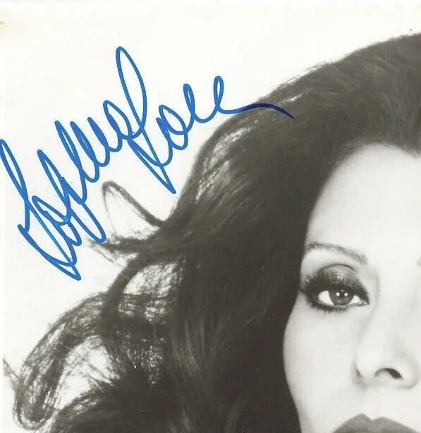 Sophia Loren — Sophia Loren Movie Photo Hand Signed Autograph Pin Up Portrait *P126a, изображение 2