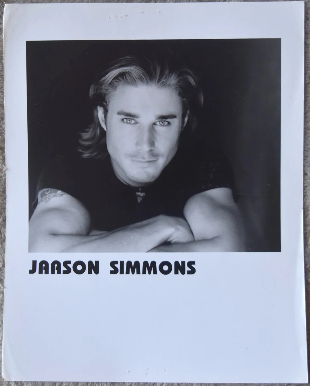 Jaason Simmons Hand Signed Card, image 4