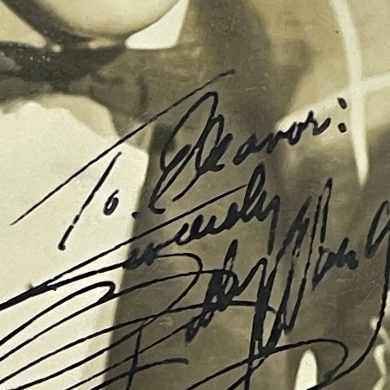 1950s Signed Billy Ward Autographed Real Photo Postcard, R&B, Soul, The Dominoes, изображение 3