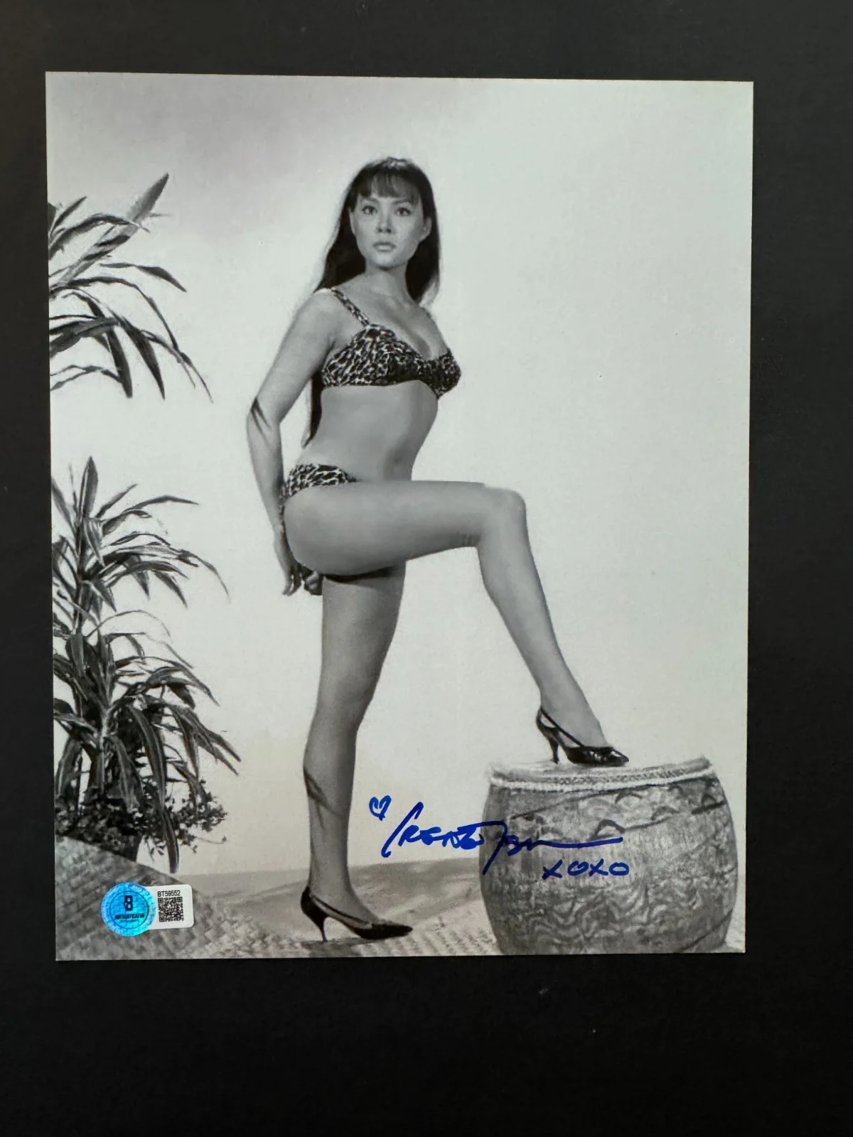 Irene Tsu — Irene Tsu autographed signed classic sexy Star Trek Elvis 8x10 photo Beckett BAS