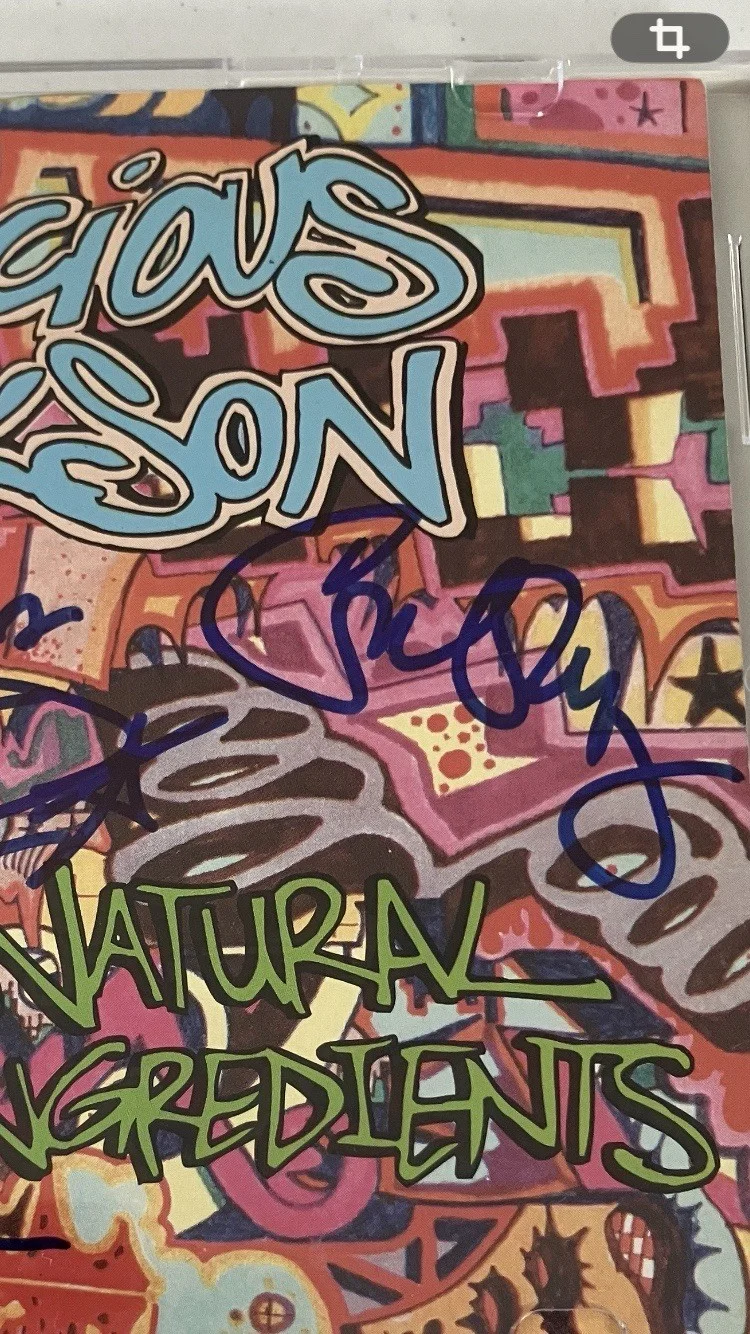 LUSCIOUS JACKSON SIGNED/AUTOGRAPHED CD COVER WITH COA, image 3