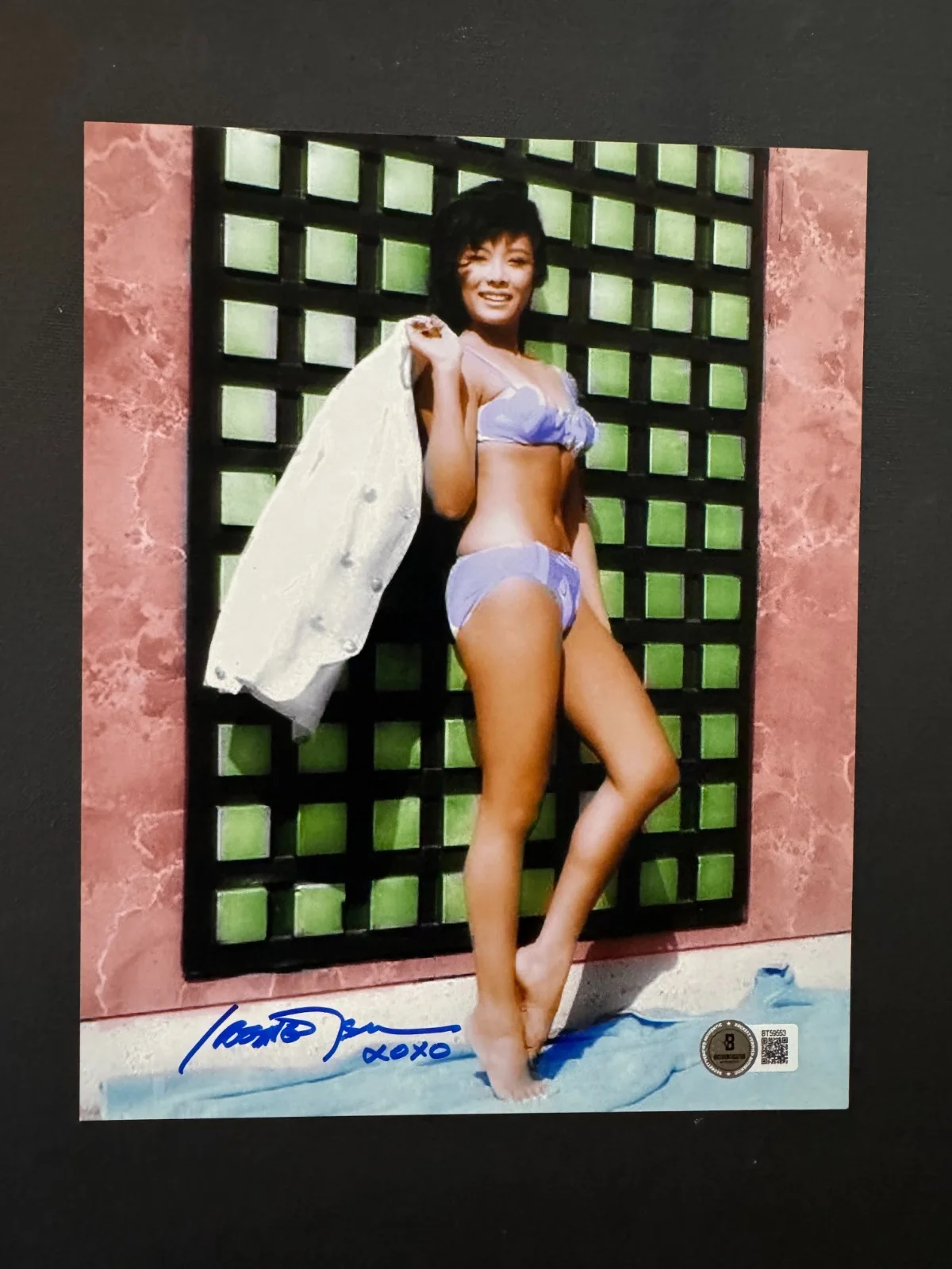 Irene Tsu — Irene Tsu autographed signed classic sexy Star Trek Elvis 8x10 photo Beckett BAS