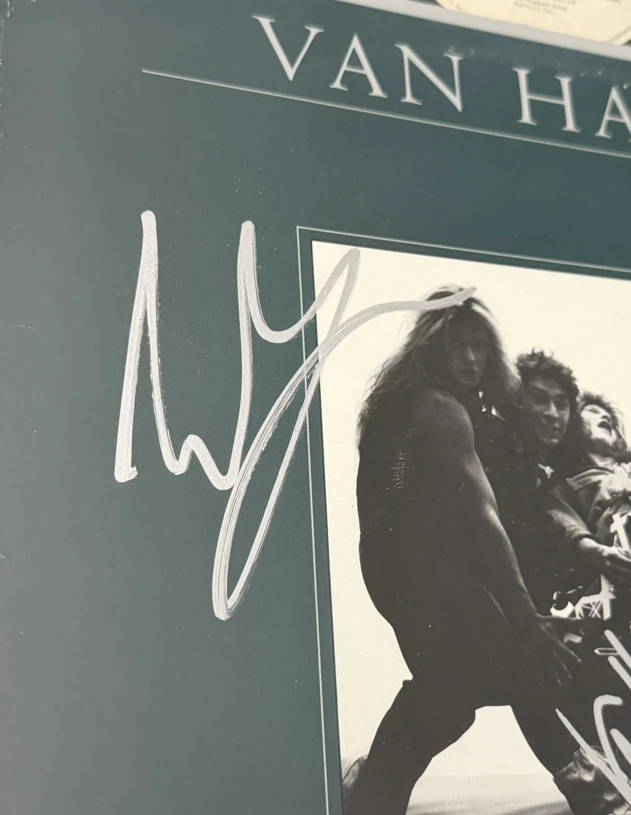 Van Halen Eddie &Alex Autographed Signed 1980 Women & Children 1st Framed LP PSA, изображение 3