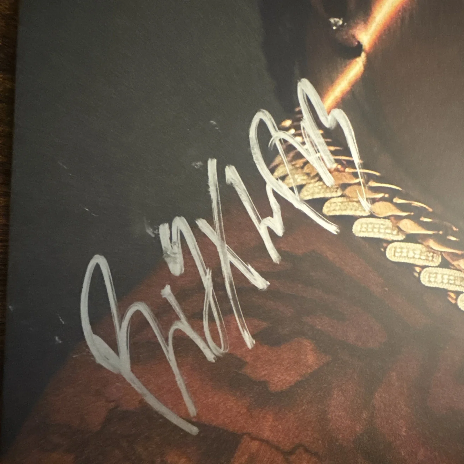 BIGXTHAPLUG SIGNED TAKE CARE LP VINYL RECORD ALBUM BIG X THA PLUG Beckett Coa, image 4
