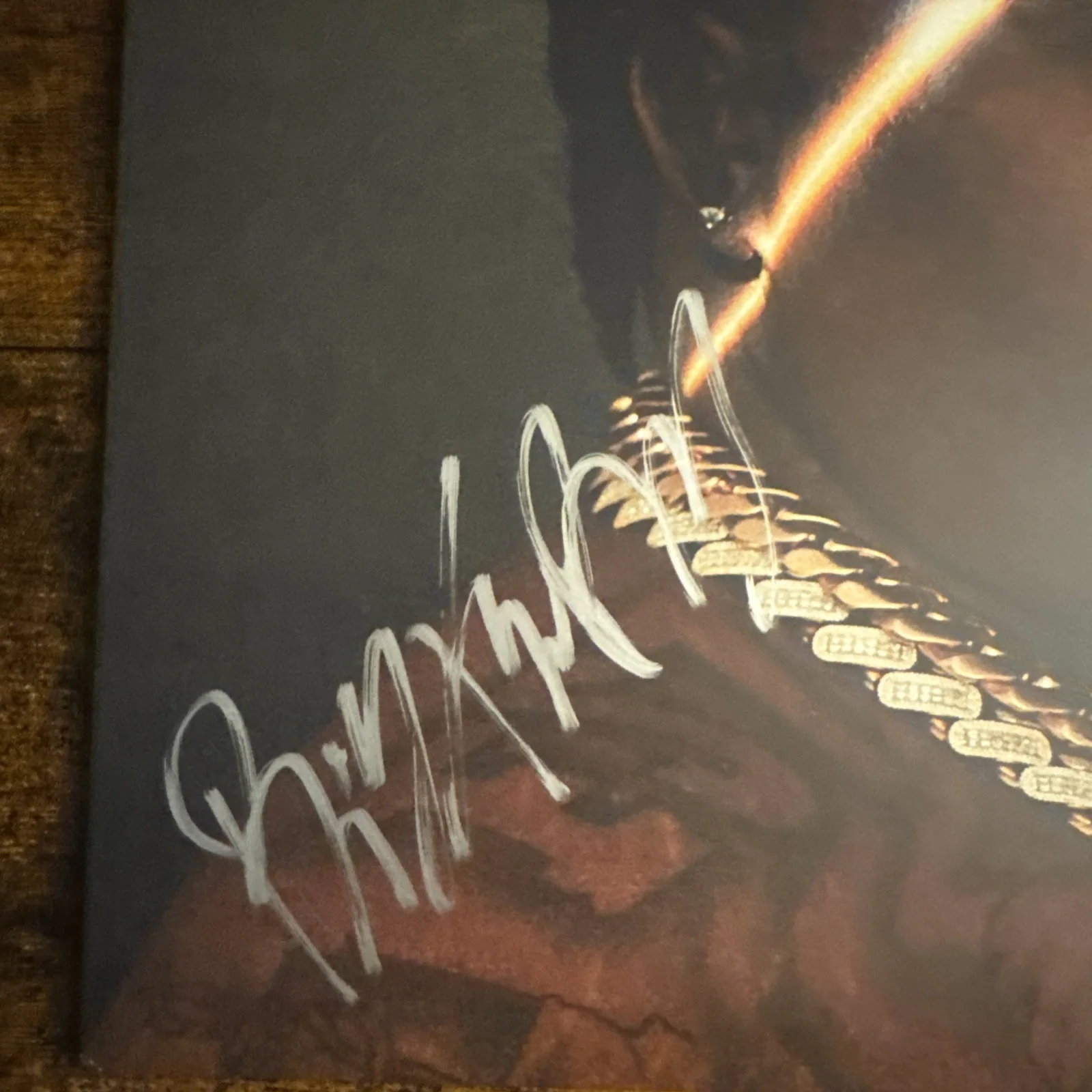 BIGXTHAPLUG SIGNED TAKE CARE LP VINYL RECORD ALBUM BIG X THA PLUG Beckett Coa, image 4