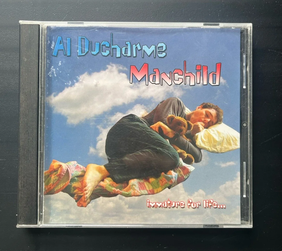 SIGNED Al Ducharme Manchild CD RARE Standup Comedy Bill Burr Netflix Bernie OOP, изображение 2