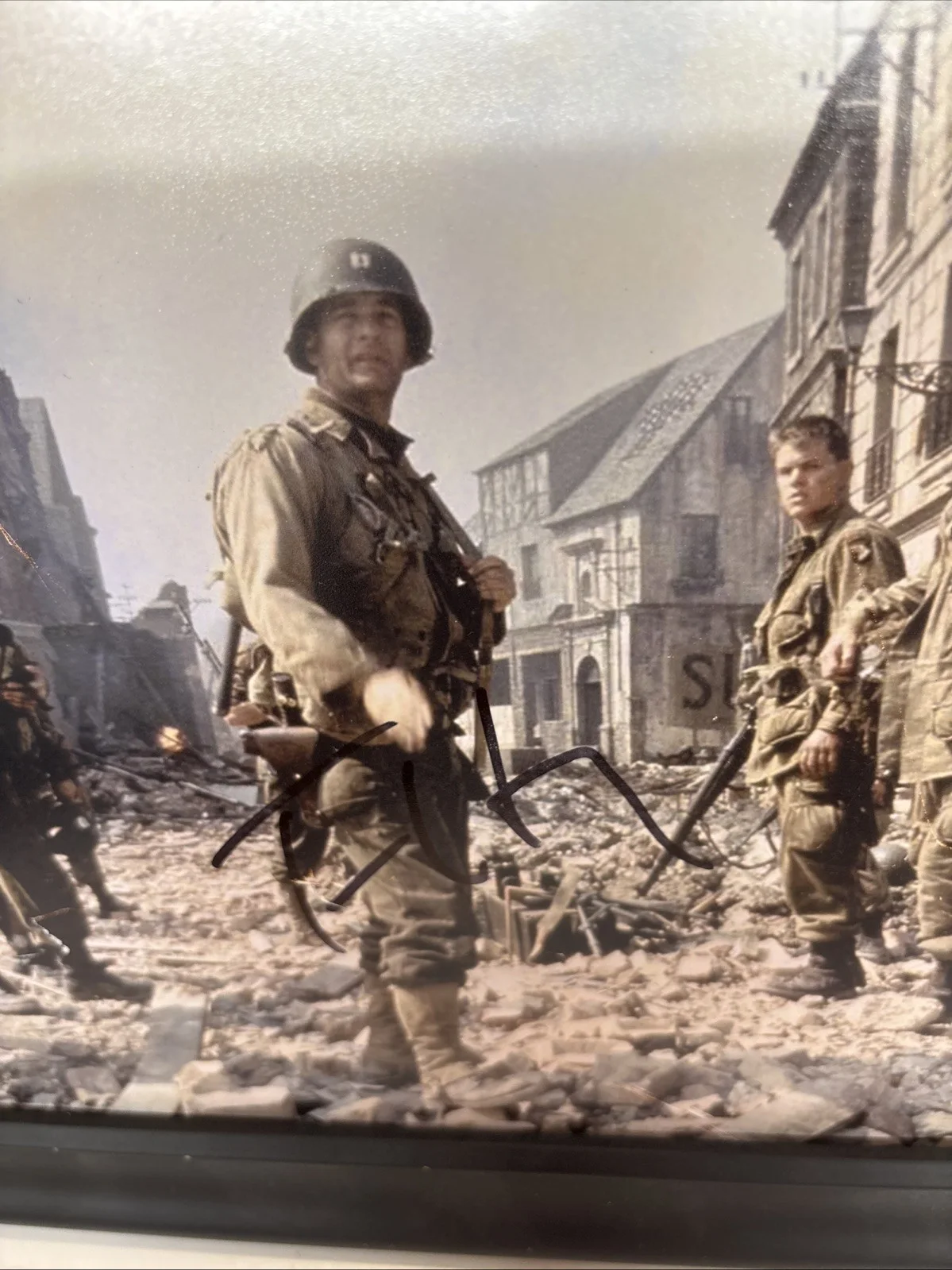 Tom Hanks — Tom Hanks Signed 8x10 Photo Saving Private Ryan WWII Captain Miller Autograph, изображение 3