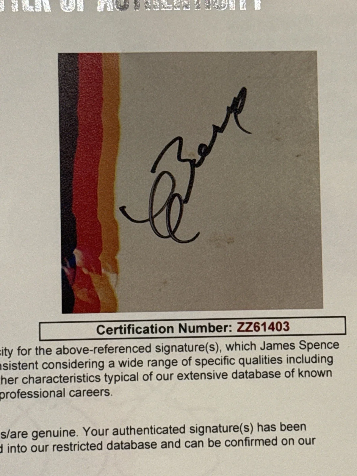 Chuck Berry Signed Johnny B Goode LP Album JSA LOA ZZ61403 Autograph Record, image 4