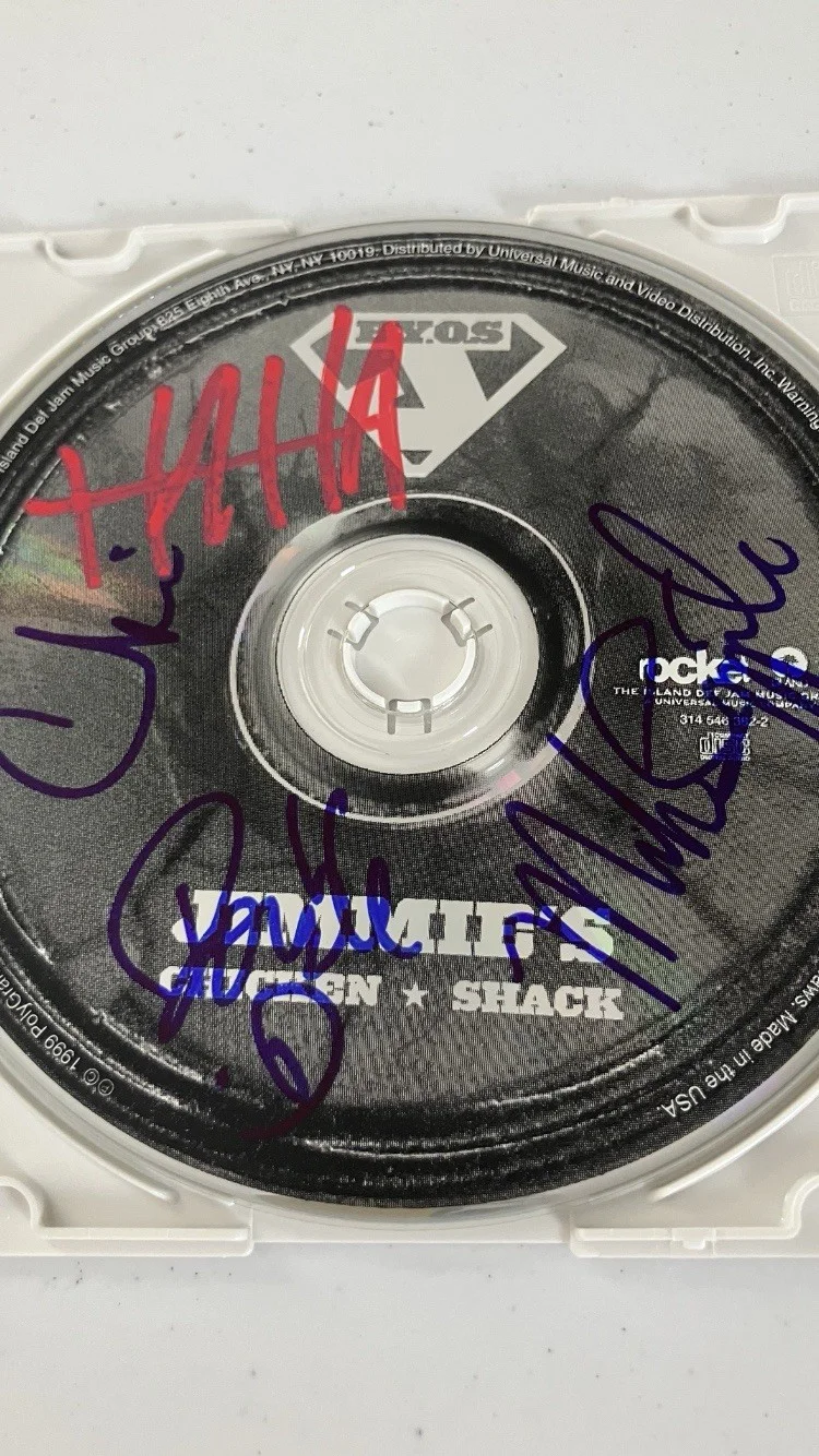 JIMMIES CHICKEN SHACK SIGNED/AUTOGRAPHED CD WITH COA, image 2