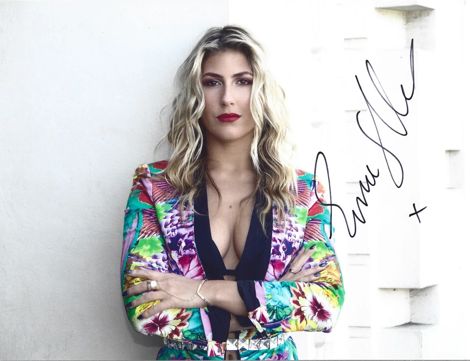 Emma Slater — Emma Slater REAL hand SIGNED 8.5x11 Photo COA Autographed Dancing with the Stars