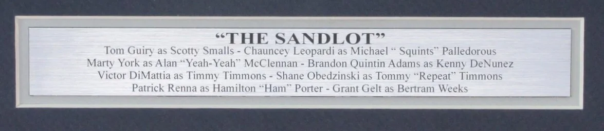 "The Sandlot" Multi-Signed/Auto by 8 Players 16x20 Photo Framed JSA 191904, image 3