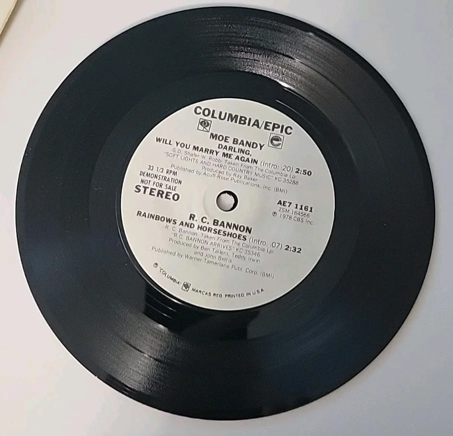 Country Days 1978 Valleyfair Shakopee, MN Promotional Record SIgned, изображение 3