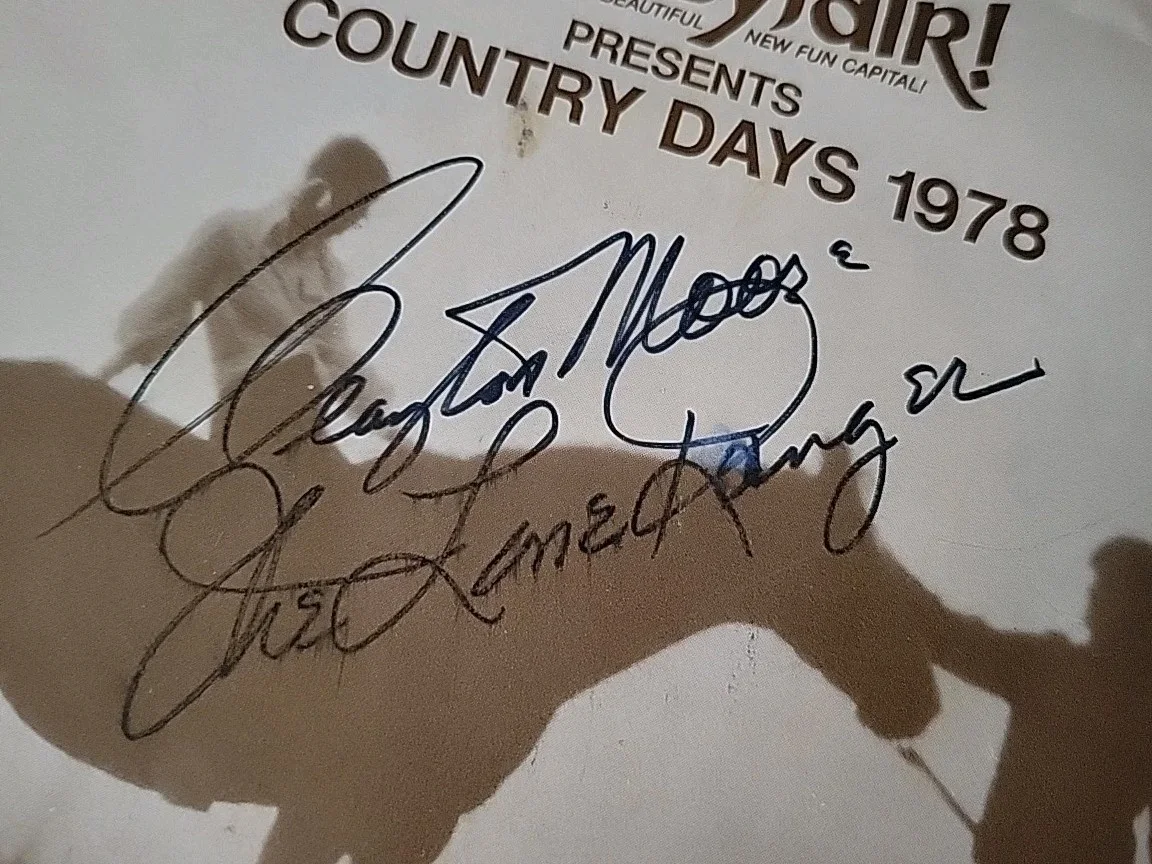 Country Days 1978 Valleyfair Shakopee, MN Promotional Record SIgned, изображение 5