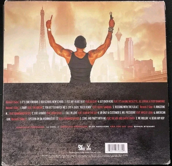 LL COOL J Signed "Exit 13" 2008 Def Jam Album JSA coa NCIS sam hanna RAP HIP HOP, image 4