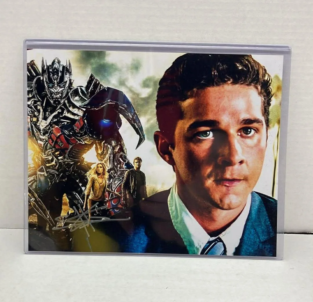 Shia LaBeouf — Shia LaBeouf Autograph 8x10 Transformers Movie Photo