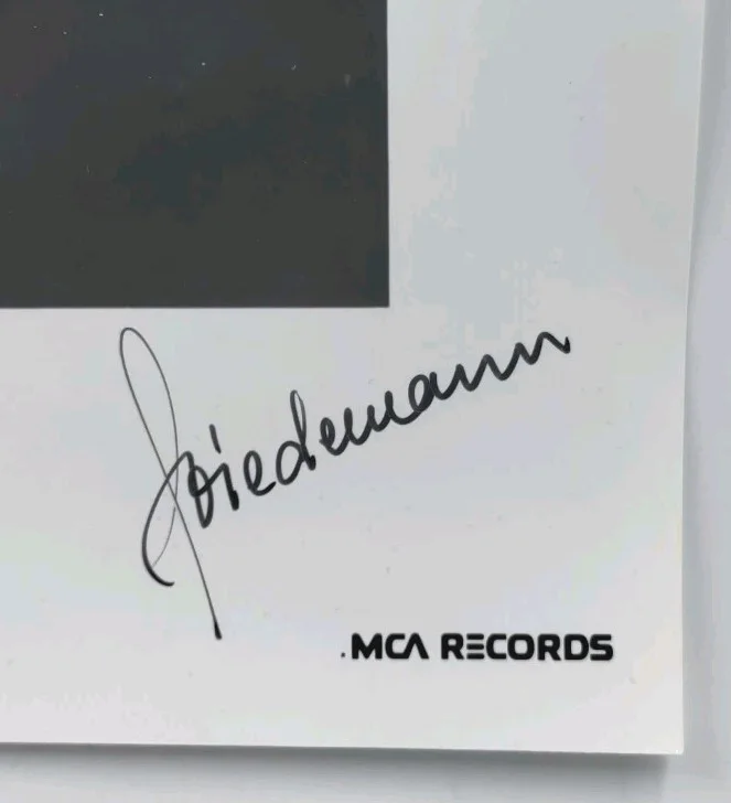FRIEDEMANN WITECKA Narada Productions Signed Autographed 8 x 10 Promo Photo, изображение 2