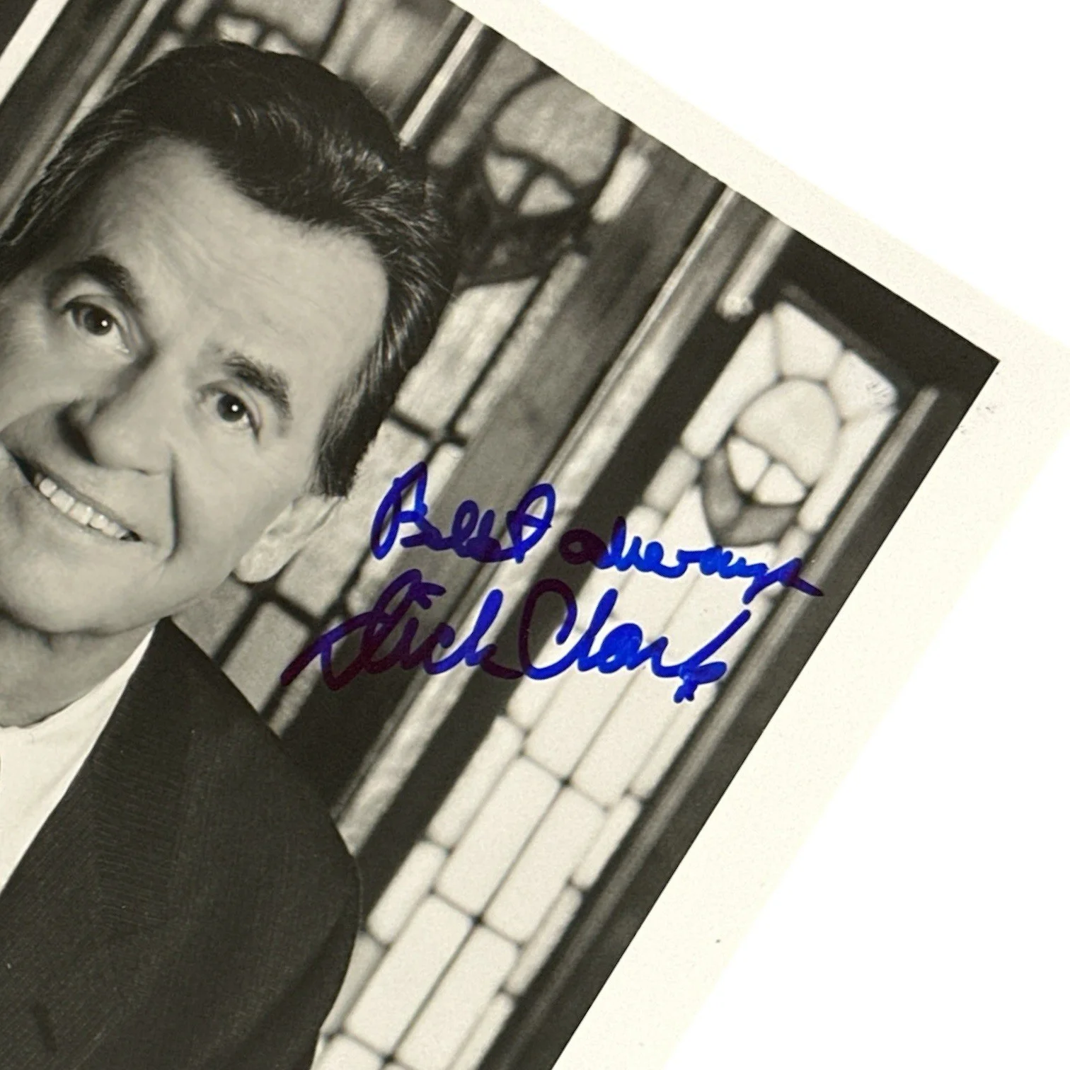 Dick Clark — Dick Clark Signed Autograph 8x10 Promo Photo American Bandstand Pyramid TV Host, изображение 2