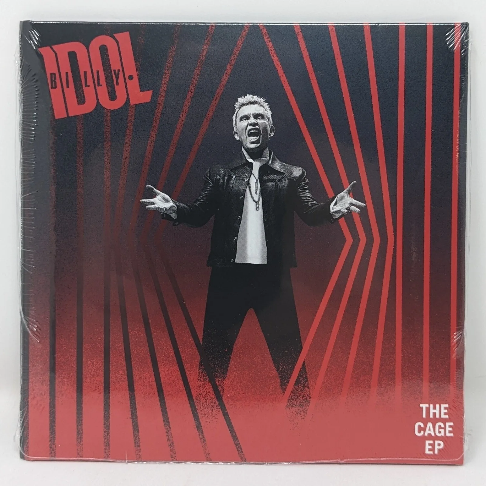 New Billy Idol CD The Cage EP Signed Booklet Autographed 2022, image 3