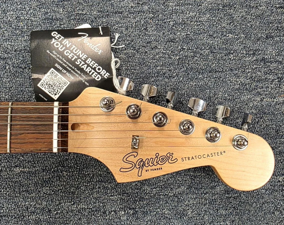 Jack Johnson signed Fender Squire Electric Guitar autograph ~ JSA COA, image 5
