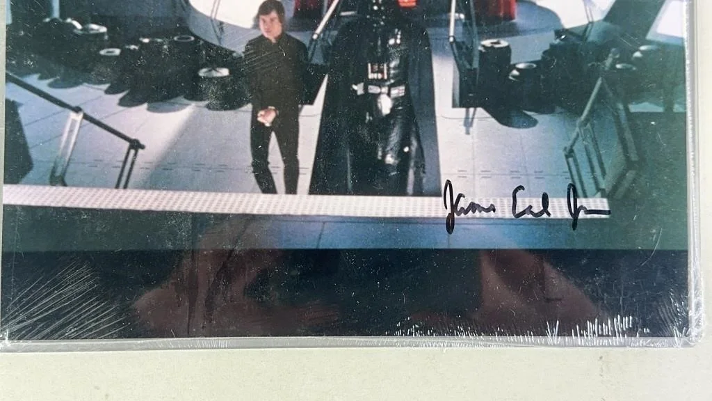 Mark Hamill & James Earl Jones Signed Star Wars 8x10 Photo w/ COA, изображение 3