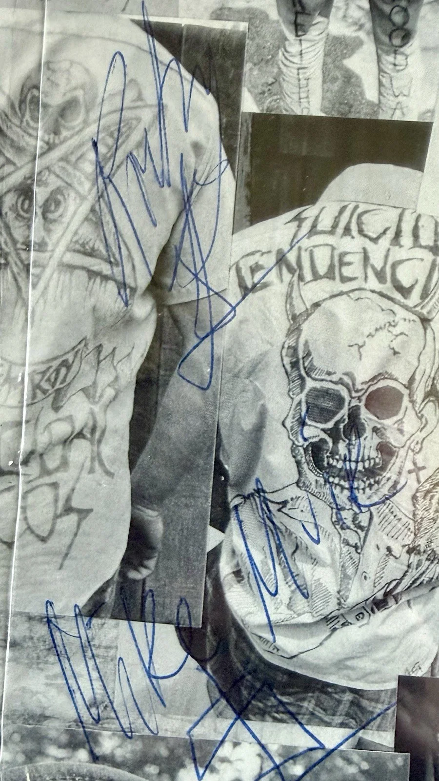 Suicidal Tendencies,Signed by 4 members,Muir.RARE! Limited Ed. LP, Colored Vinyl, image 3