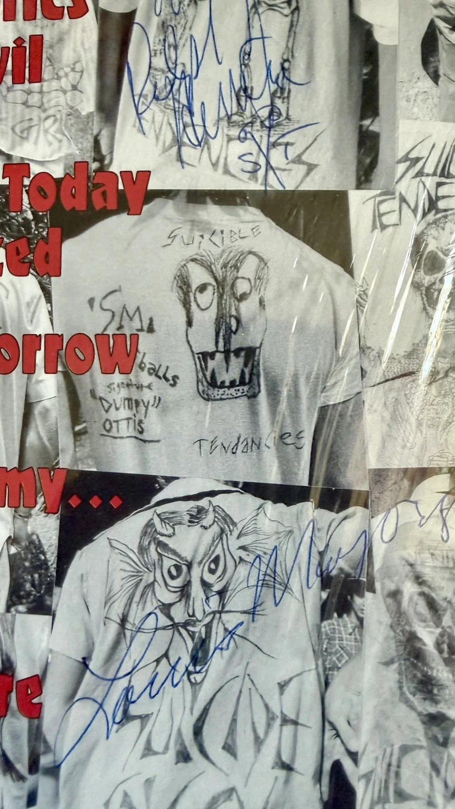 Suicidal Tendencies,Signed by 4 members,Muir.RARE! Limited Ed. LP, Colored Vinyl, image 4