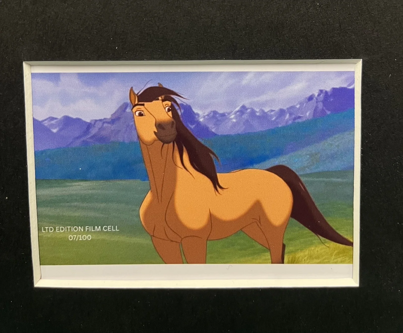 SPIRIT. The Stallion of Cimarron. 35mm Film Cell Mounted Display, image 4