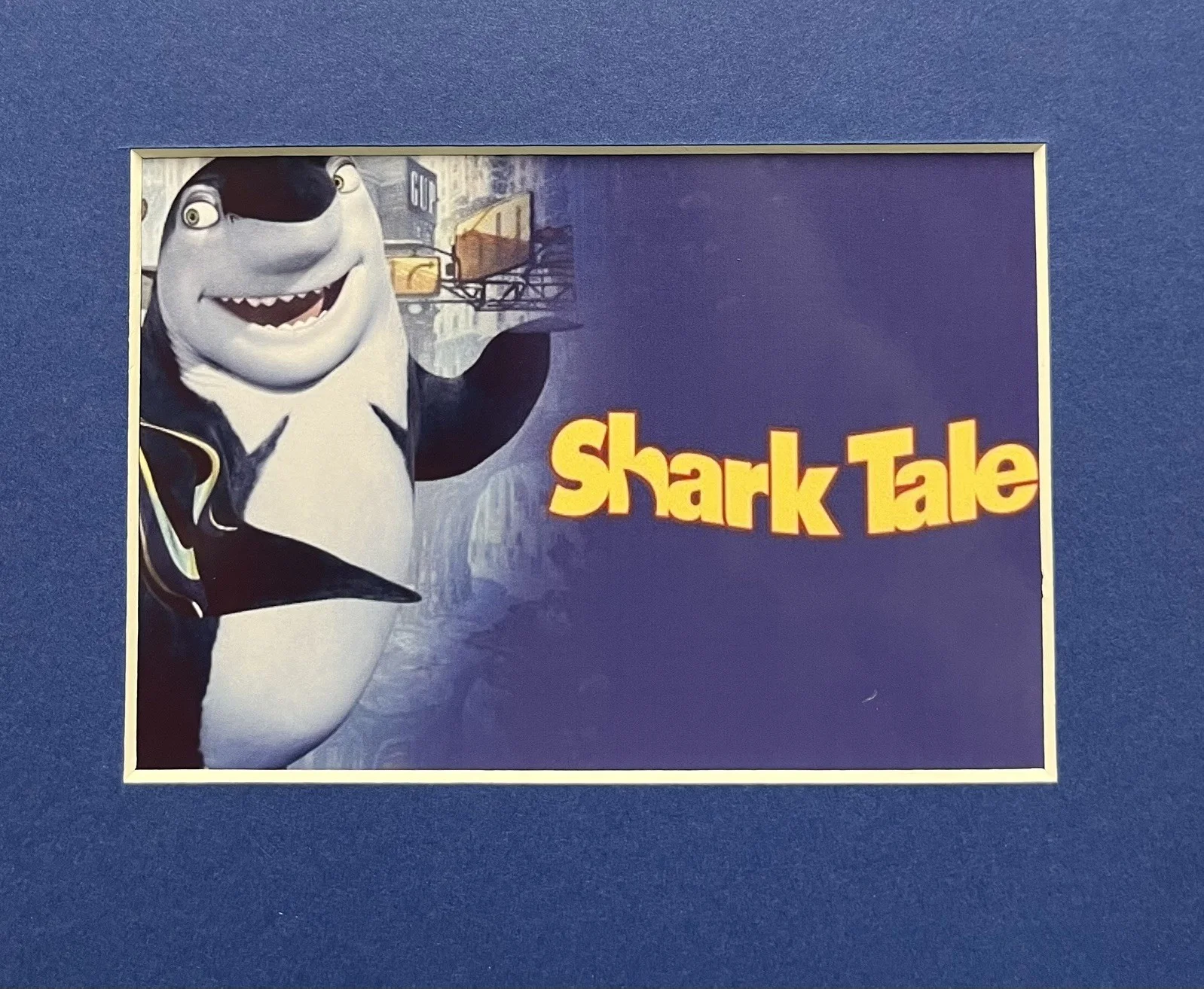 SHARK TALE. 35mm Film Cell Mounted Display, image 4