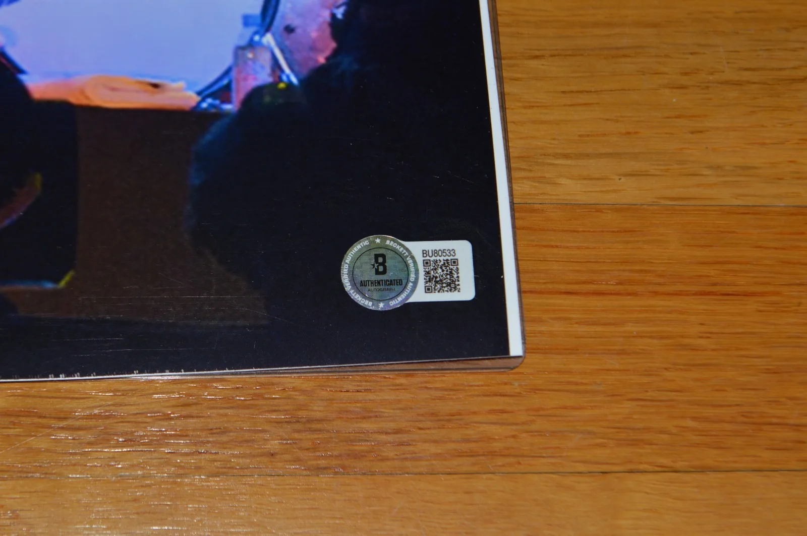 Black Sabbath Geezer Butler Autographed 11x14 Photo with Beckett Hologram, изображение 3