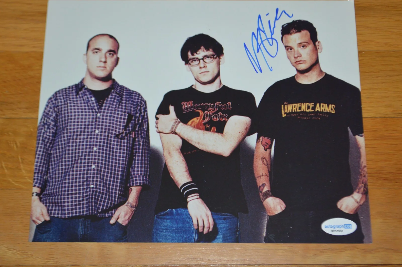 Alkaline Trio ~ Matt Skiba Autographed 8x10 Color Photo with AUTOGRAPH COA, изображение 5