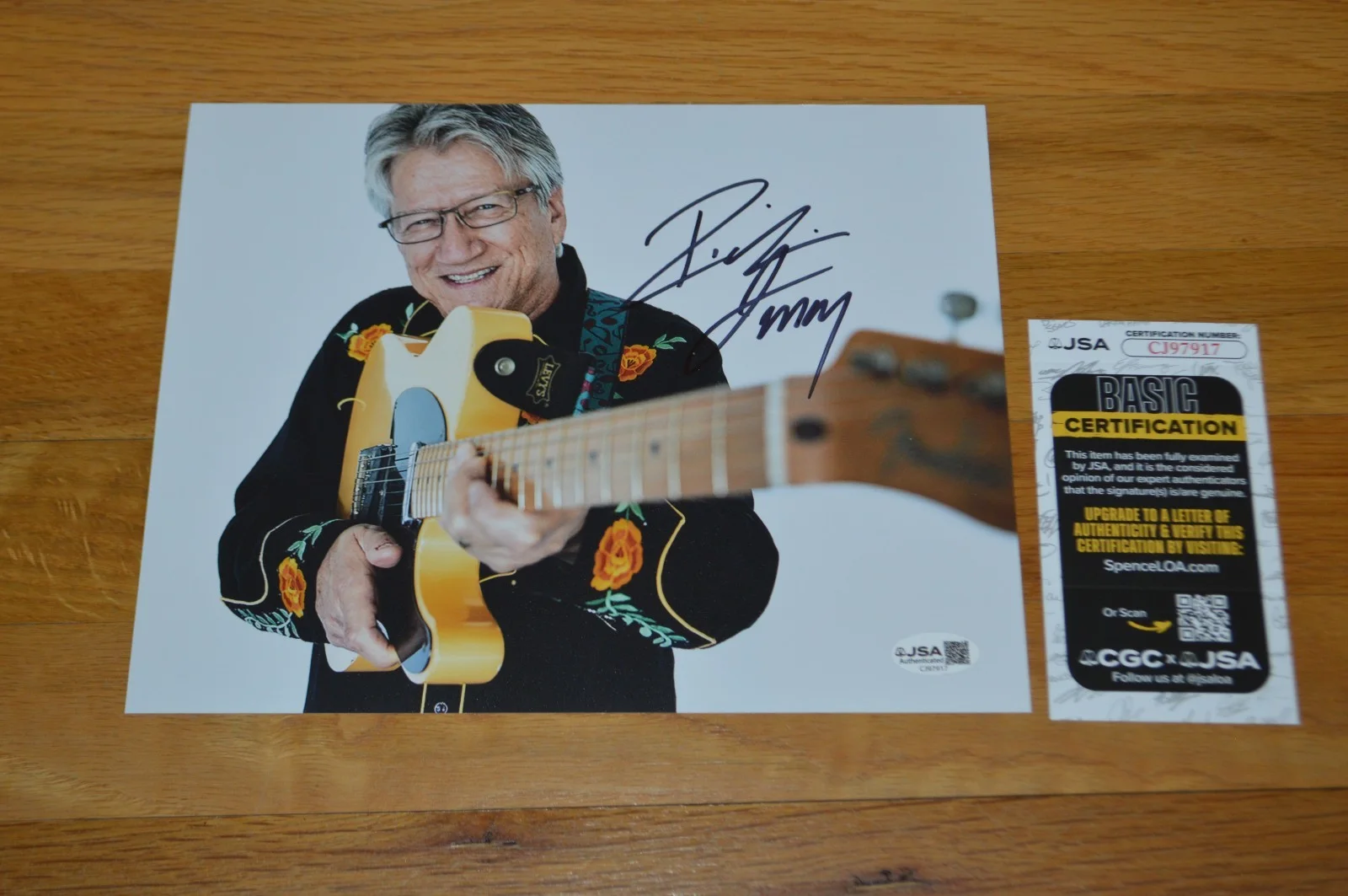 Poco /Buffalo Springfield ~ Richie Furay Autographed Color 8x10 Photo w/ JSA COA, изображение 4