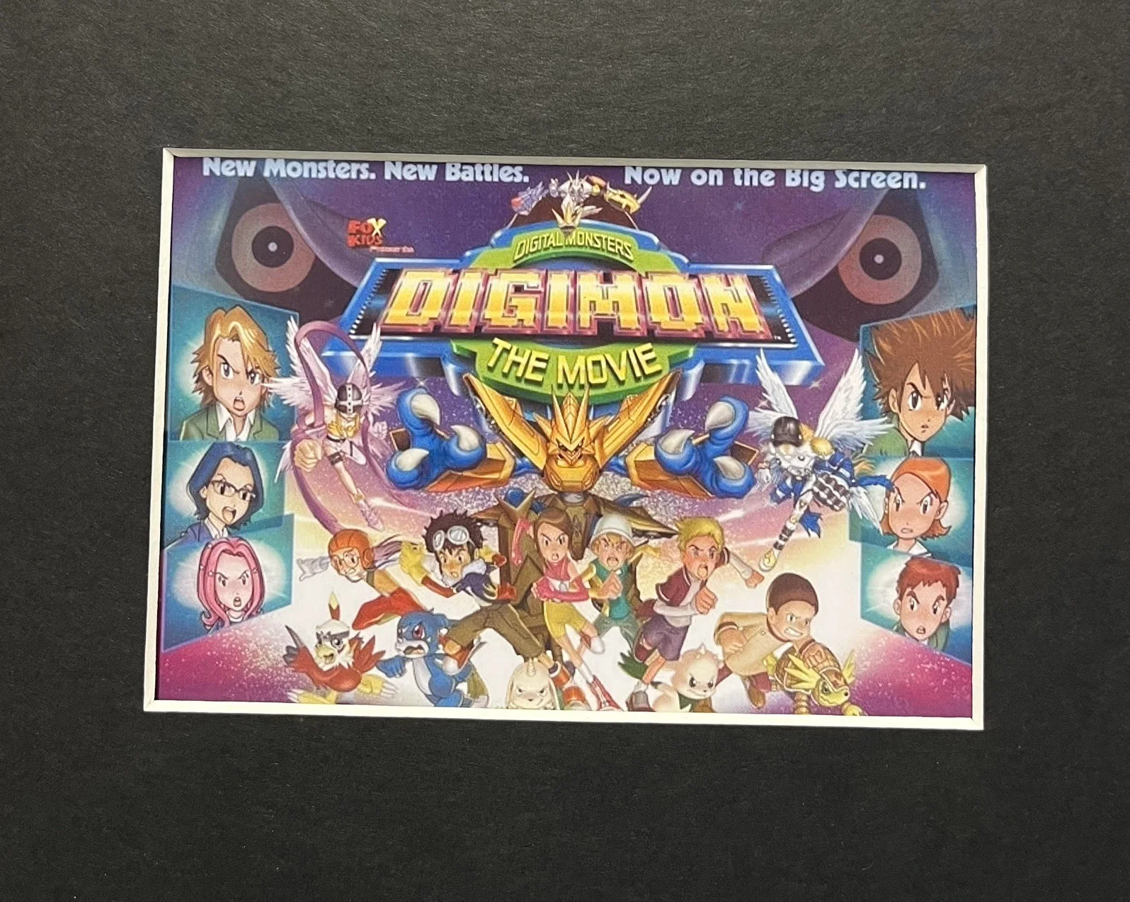 DIGIMON. The Movie . 35mm Film Cell Mounted Display, изображение 4