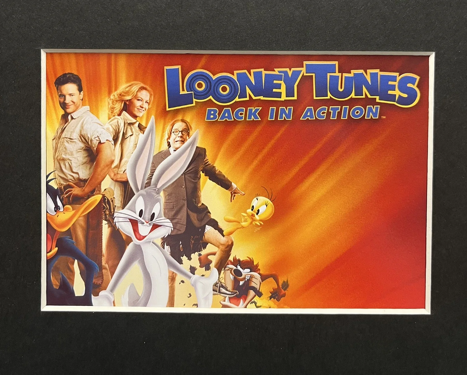 LOONEY. TUNES. Back in Action. . 35mm Film Cell Mounted Display, изображение 4
