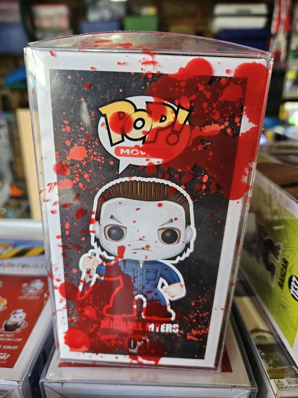 Nick Castle — Halloween Michael Myers Nick Castle Signed The Shape Funko Pop #03 Beckett CERT, изображение 4