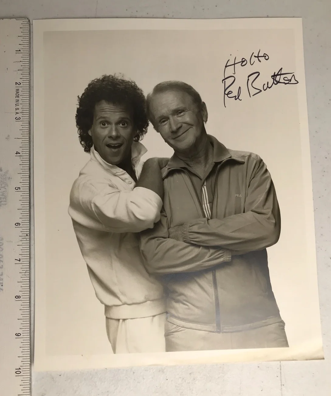 Holto Red Buttons Autographed 8x10” Photograph, image 3