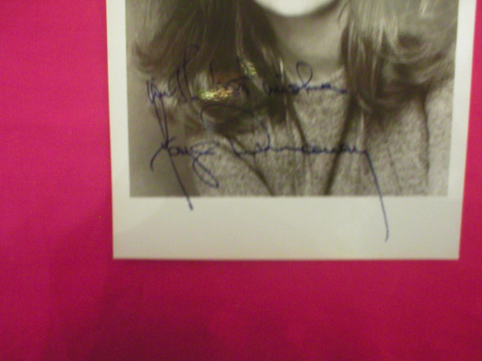 Faye Dunaway — VINTAGE FAYE DUNAWAY SIGNED, AUTOGRAPED FACSIMILE, 5 X 7 PHOTO, image 2