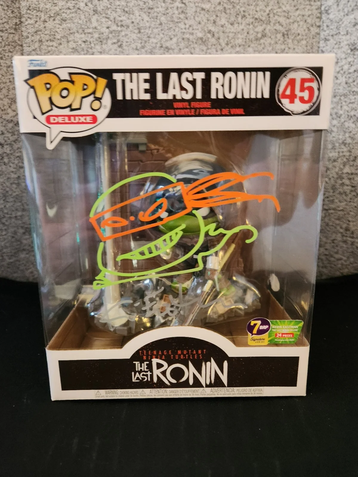 Kevin Eastman — The Last Ronin XL Funko Signed/Sketched by Kevin Eastman JSA New Protector 1/24