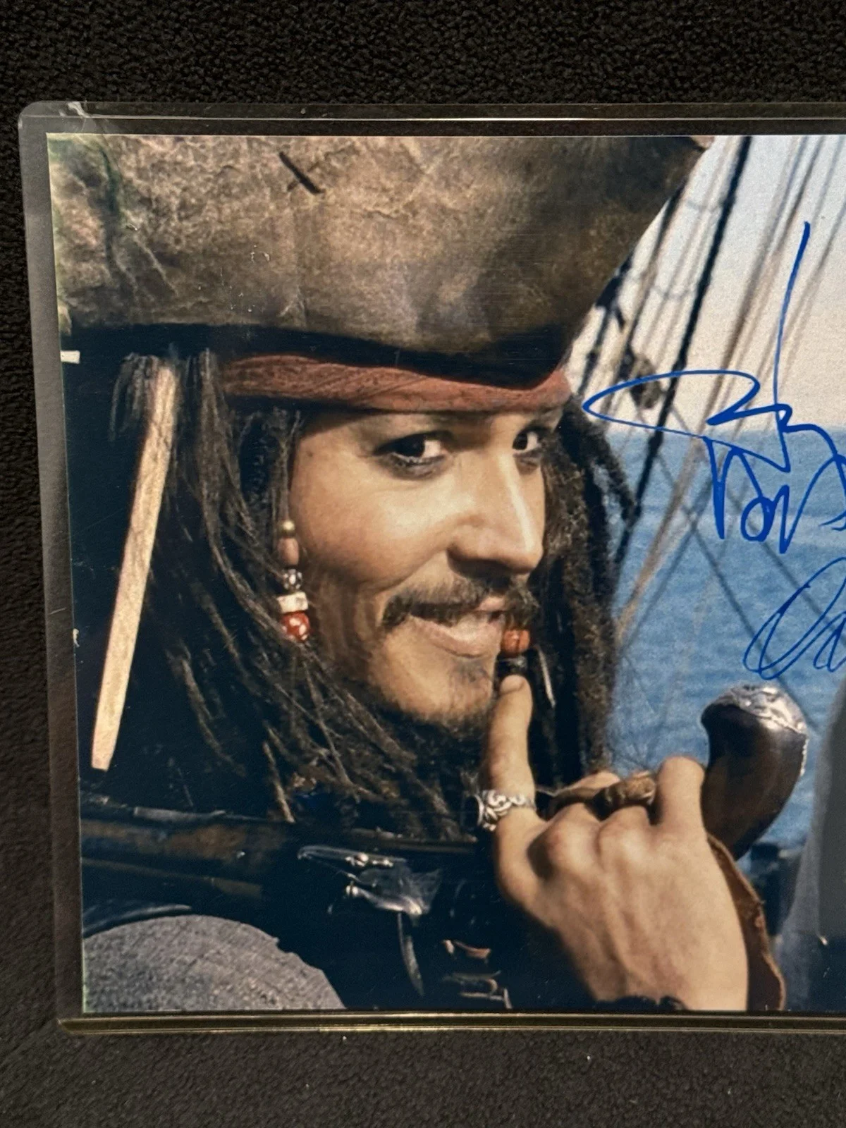 Johnny Depp, Orlando Bloom — Pirates Of The Caribbean Johnny Depp & Orlando Bloom Autographs, изображение 4