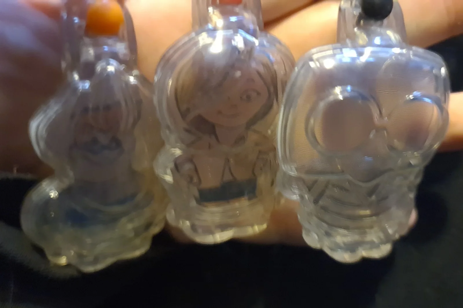 The Incredibles Nestlé Lenticular Keyrings / Bag Charms X3, изображение 2