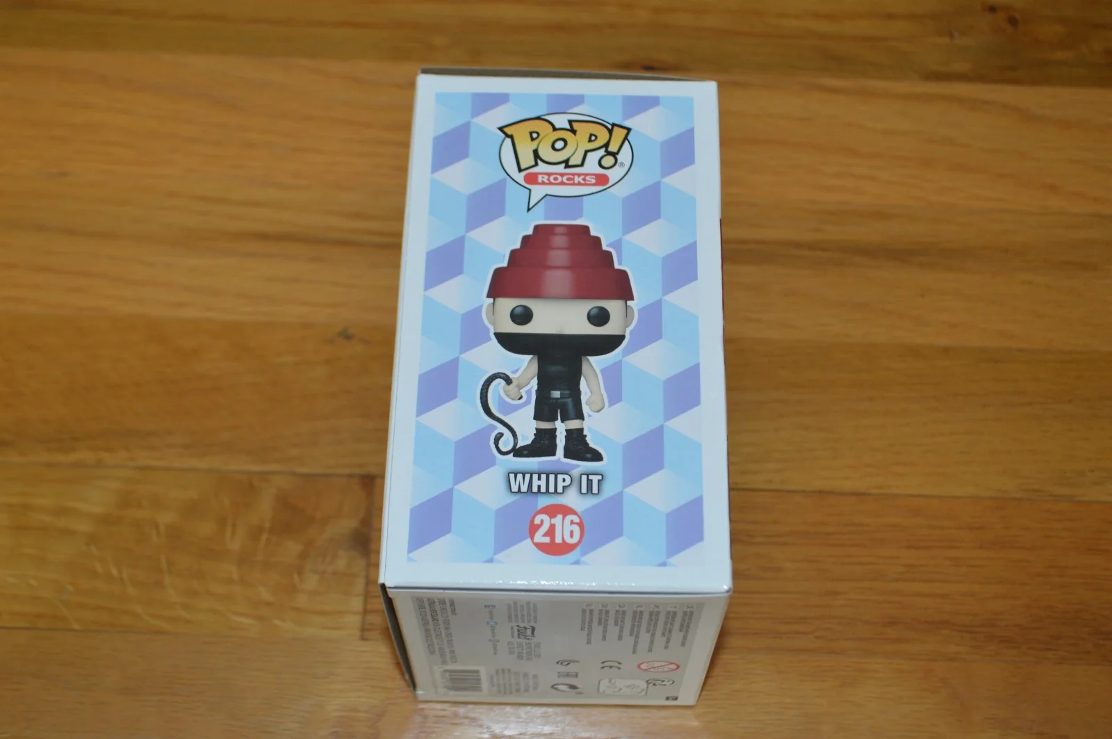 DEVO~ Gerald Casale Autographed "Whip It" Funko Pop Figure #216 Beckett Hologram, image 5