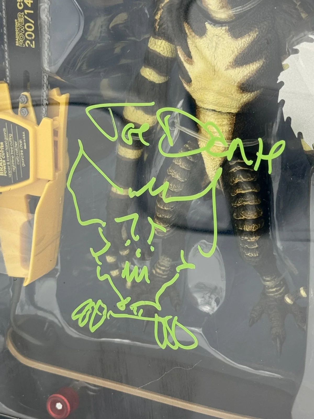 Joe Dante — Joe Dante Signed Gremlins Ultimate Stripe NECA Figure w/Sketch Autograph BAS J0, image 3