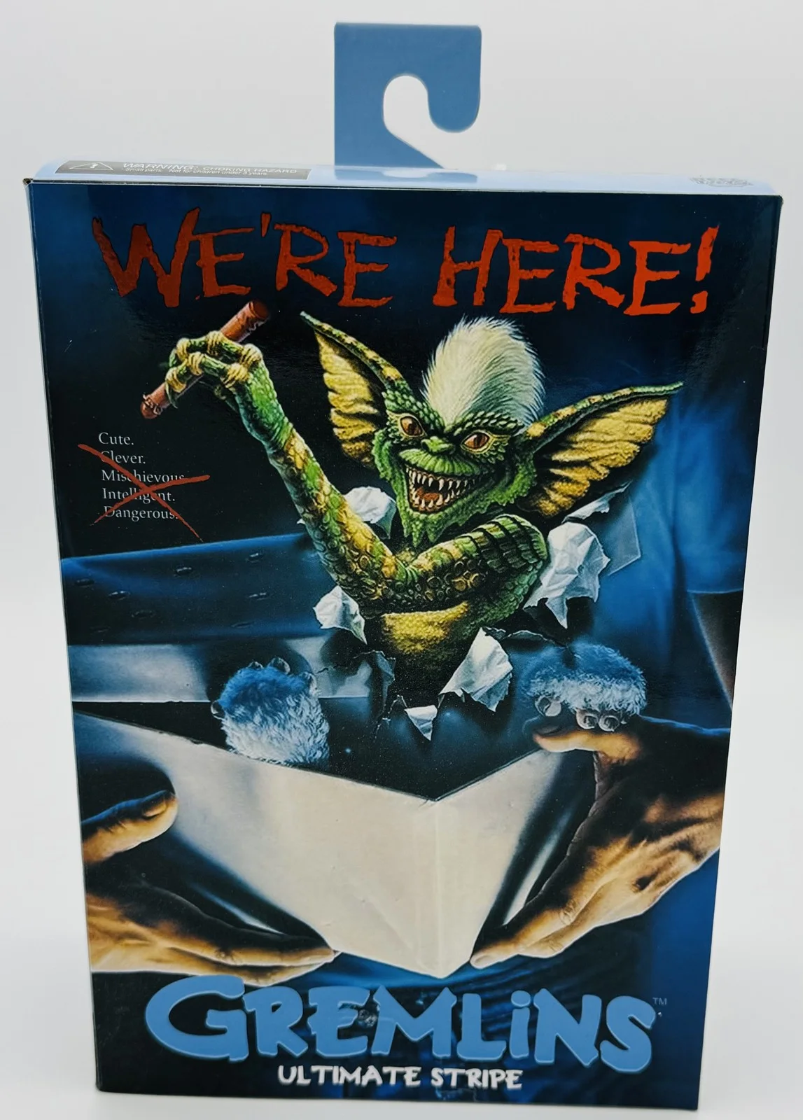 Joe Dante — Joe Dante Signed Gremlins Ultimate Stripe NECA Figure w/Sketch Autograph BAS J7, image 4