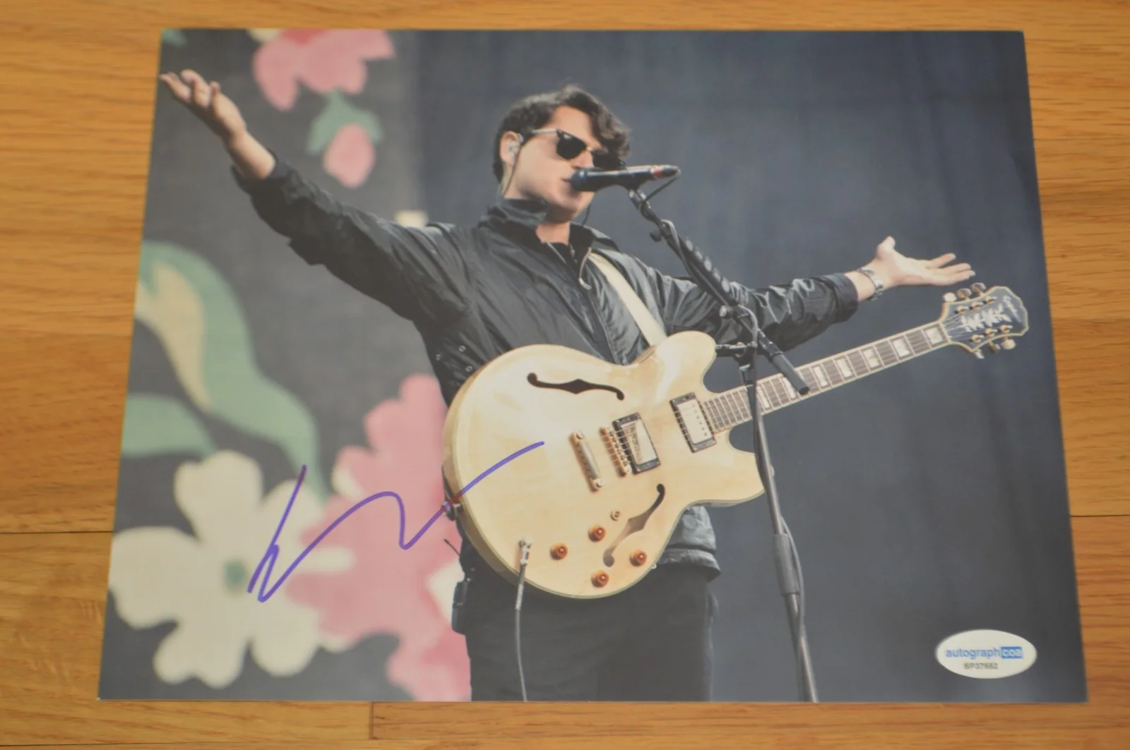 Vampire Weekend Ezra Koenig Autographed 8x10 Color Photo with AUTOGRAPH COA, image 5