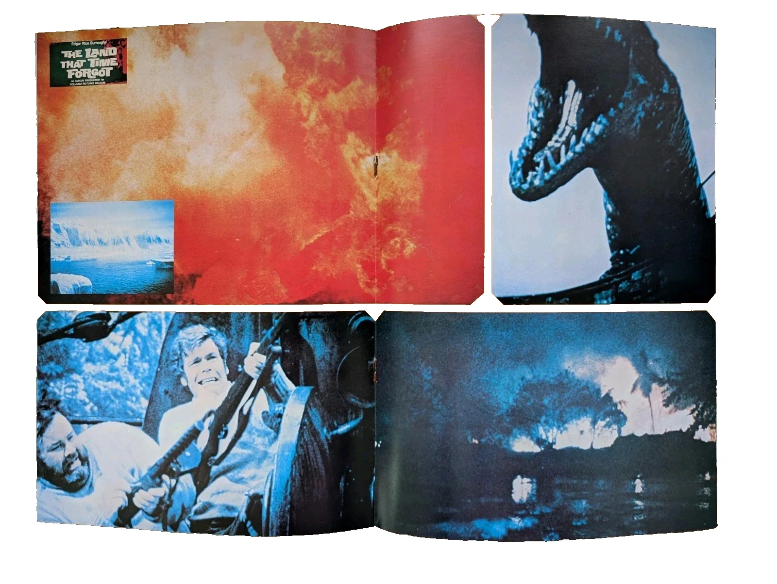 The Land That Time Forgot McClure McEnery 1974 Japanese Program Used GOOD+, image 2